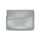 Leather sleeve for 8' laptop - Griffe 1 - Gris ( Nappa - Pantone W428C ) 