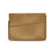 Leather sleeve for 8' laptop - Griffe 1 - Sable vintage ( Roughtcut - Gaucho#57254 ) 