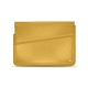Leather sleeve for 8' laptop - Griffe 1 - Mimosa ( Pantone 141C ) 