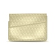 8 인치 휴대용 퍼스널 컴퓨터를위한 가죽 케이스 - Griffe 1 - Beige - Couture ( Nappa - Pantone 7502C ) 
