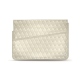 8 인치 휴대용 퍼스널 컴퓨터를위한 가죽 케이스 - Griffe 1 - Blanc escumo - Couture
