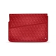 Custodia in pelle per computer portatile 8' - Griffe 1 - Rouge troupelenc - Couture