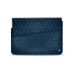 8 인치 휴대용 퍼스널 컴퓨터를위한 가죽 케이스 - Griffe 1 - Blu mediterran - Couture