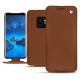 Capa em pele Samsung Galaxy S9 - Marron ( Nappa - Pantone 1615C ) 
