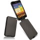 가죽 커버 Samsung Galaxy Note  - Noir ( Nappa - Black ) 