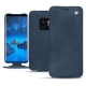Funda de piel Samsung Galaxy S9 - Jean vintage ( Roughtcut - Pantone 285U  ) 