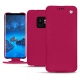 Capa em pele Samsung Galaxy S9 - Rose fluo