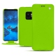 Custodia in pelle Samsung Galaxy S9 - Vert fluo