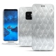 가죽 커버 Samsung Galaxy S9 - Platinium - Couture