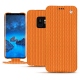 Samsung Galaxy S9 leather case - Abaca arancio
