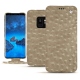 Custodia in pelle Samsung Galaxy S9 - Autruche desert