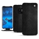 Samsung Galaxy S9 leather case - Serpent nero