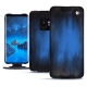 Lederschutzhülle Samsung Galaxy S9 - Bleu Patine