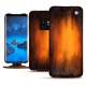 Funda de piel Samsung Galaxy S9 - Fauve Patine