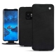 Capa em pele Samsung Galaxy S9 - Negre poudro