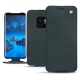 Samsung Galaxy S9 leather case - Blu marino