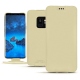 Lederschutzhülle Samsung Galaxy S9 - Beige PU
