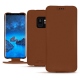 Capa em pele Samsung Galaxy S9 - Marron PU