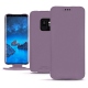 가죽 커버 Samsung Galaxy S9 - Lilas PU