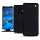 Samsung Galaxy S9 leather case - Noir élégant