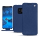 가죽 커버 Samsung Galaxy S9 - Bleu frisson