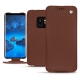 Lederschutzhülle Samsung Galaxy S9 - Marron délicat