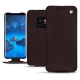 가죽 커버 Samsung Galaxy S9 - Marron envoûtant