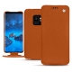 Capa em pele Samsung Galaxy S9 - Orange vibrant
