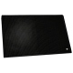Leather folding desk blotter - Abaca nero