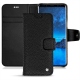 Samsung Galaxy S9 leather case - Ebène ( Sleek P C12 - Black ) 