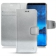 Housse cuir Samsung Galaxy S9 - Platinium ( Pantone 877C ) 