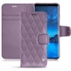 Capa em pele Samsung Galaxy S9 - Lilas - Couture ( Nappa - Pantone 2645U ) 