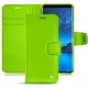 Housse cuir Samsung Galaxy S9 - Vert fluo
