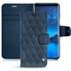 Samsung Galaxy S9 leather case - Jean vintage - Couture