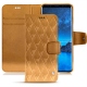 Capa em pele Samsung Galaxy S9 - Or Maïa - Couture