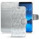가죽 커버 Samsung Galaxy S9 - Platinium - Couture
