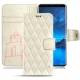 Lederschutzhülle Samsung Galaxy S9 - Blanc escumo - Couture