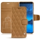 가죽 커버 Samsung Galaxy S9 - Castan esparciate - Couture