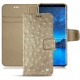 Samsung Galaxy S9 leather case - Autruche desert