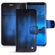 Custodia in pelle Samsung Galaxy S9 - Bleu Patine