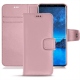 가죽 커버 Samsung Galaxy S9 - Rose PU