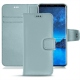Capa em pele Samsung Galaxy S9 - Bleu Ciel PU