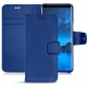 가죽 커버 Samsung Galaxy S9 - Bleu Océan PU