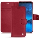 가죽 커버 Samsung Galaxy S9 - Rouge passion