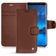 Housse cuir Samsung Galaxy S9 - Marron délicat