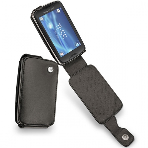 Sony Ericsson txt pro  leather case