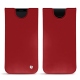 Custodia in pelle Samsung Galaxy S9 - Rouge ( Nappa - Pantone 199C ) 