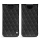 Custodia in pelle Samsung Galaxy S9 - Noir - Couture ( Nappa - Black ) 