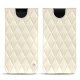 Funda de piel Samsung Galaxy S9 - Blanc - Couture ( Bologna - White ) 