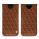 Lederschutzhülle Samsung Galaxy S9 - Marron - Couture ( Nappa - Pantone 1615C ) 